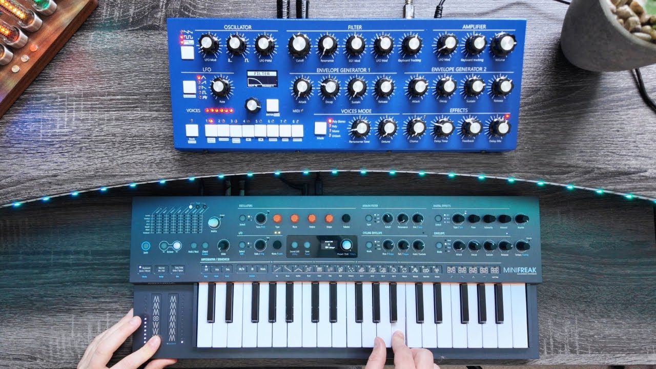 Minifreak & Bree6 - Cinematic synth performance