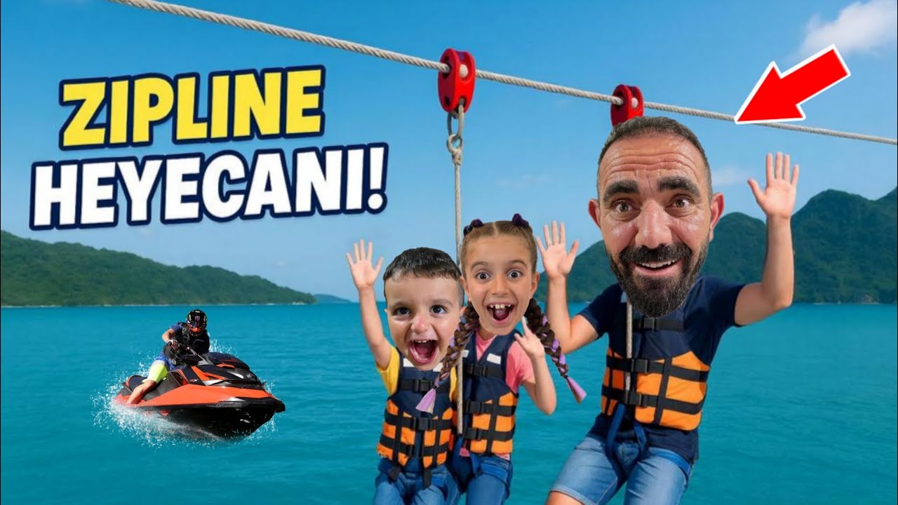 POYRAZ ELİF ZIPLINE HEYECANI!!HARİKA HAFTA SONU VLOG!!