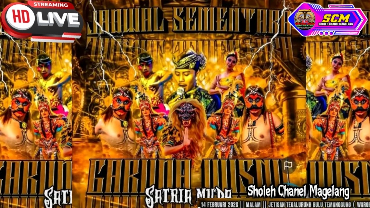 🔥LIVE STREAMING GARUDA WISNU SATRIA MUDA LIVE JETISAN TEGALRUNH BULU TEMANGGUNG