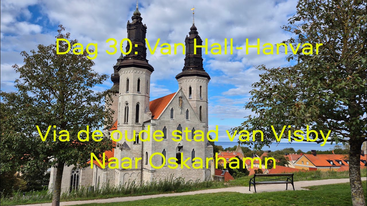 2025#279#Zweden#Gotland#Visby#Van Hall Hanvar via Visby naar Oskarhamn
