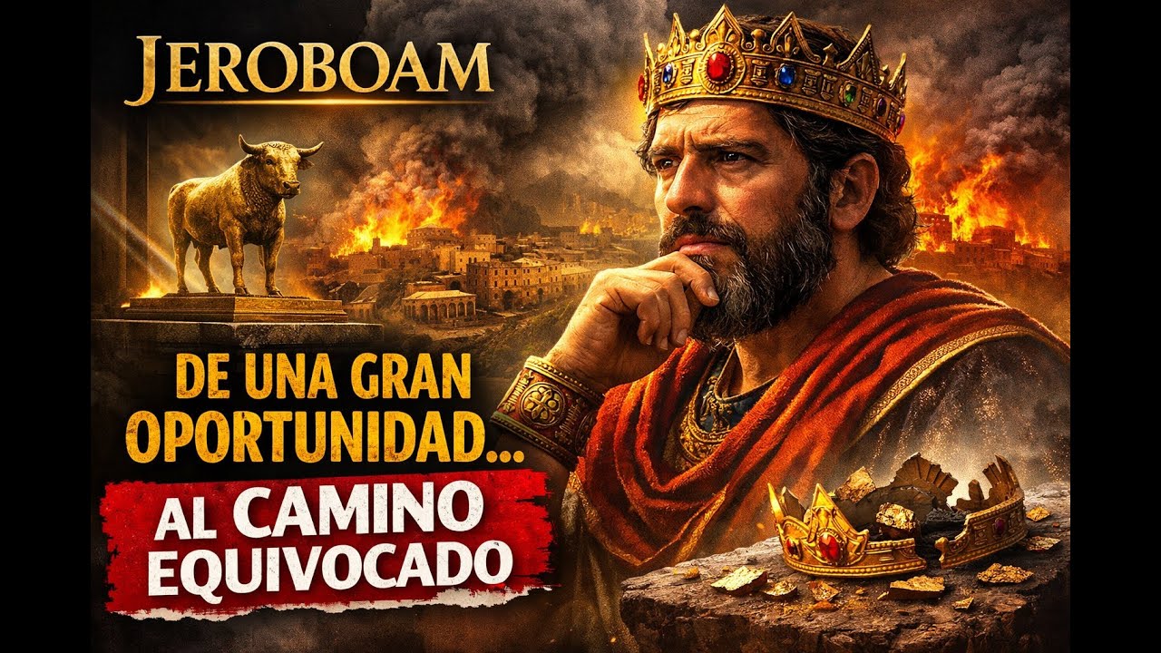 Jeroboam El Rey que Comenzó con una Oportunidad Única y Tomó el Camino Equivocado #Jeroboam #biblia