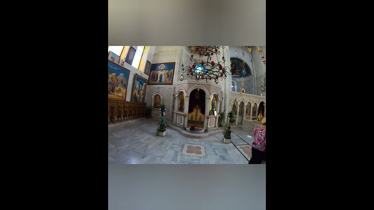 Jacob's Well Church at Mt Gerizim and Samaritan Community in Nablus