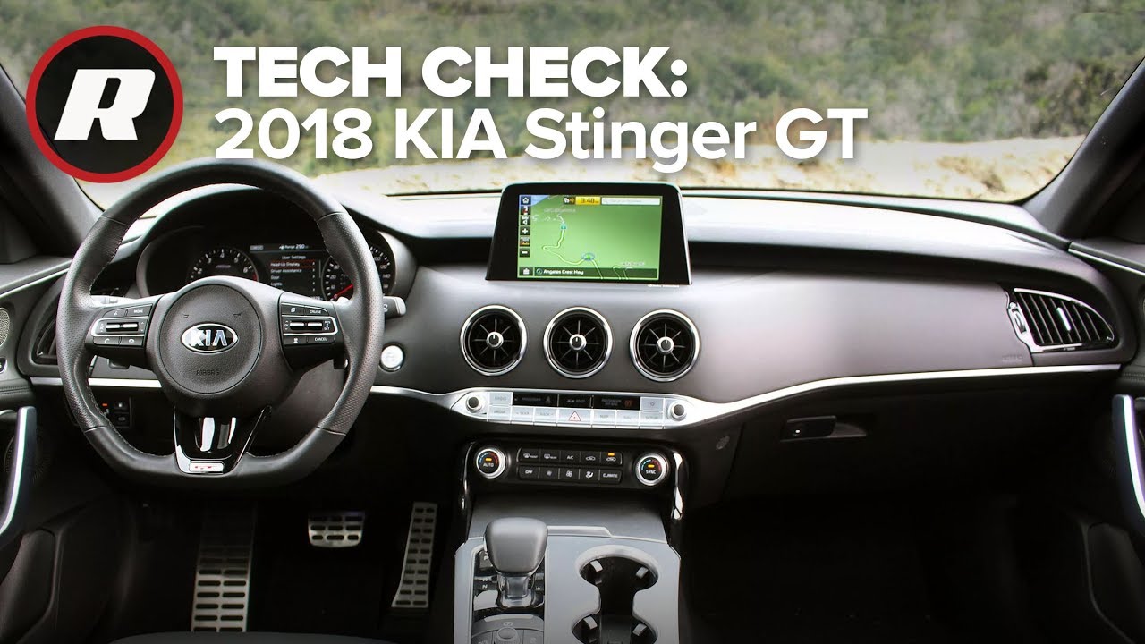 Tech Check: UVO in the 2018 Kia Stinger GT