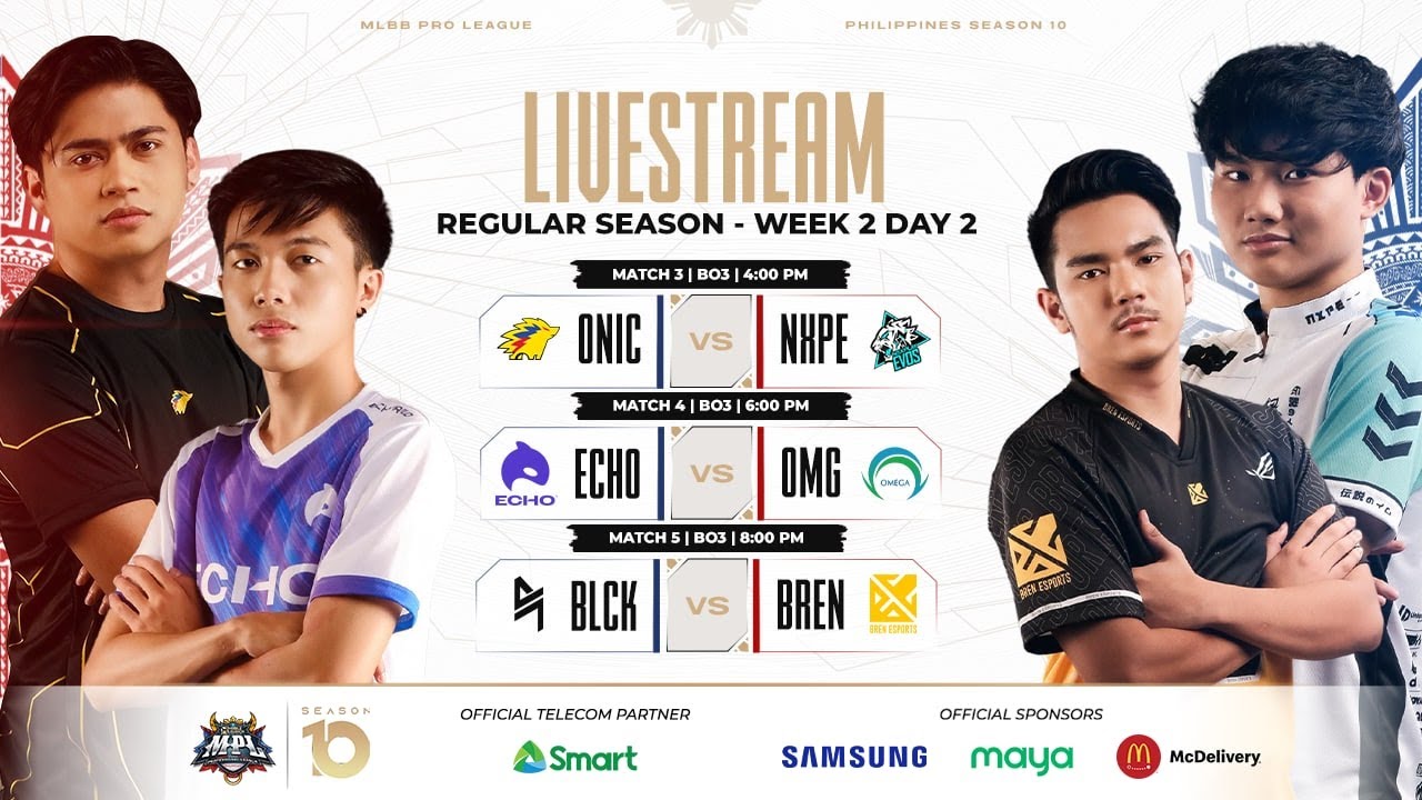MPL PH S10 W2D2 BLCK VS BREN GAME 2