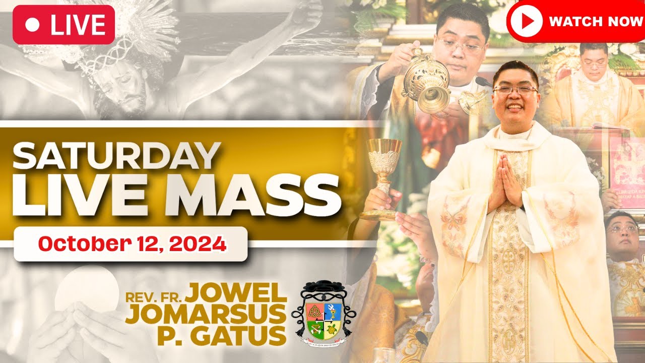 FILIPINO LIVE MASS TODAY ONLINE II OCTOBER 12, 2024 II FR. JOWEL JOMARSUS GATUS