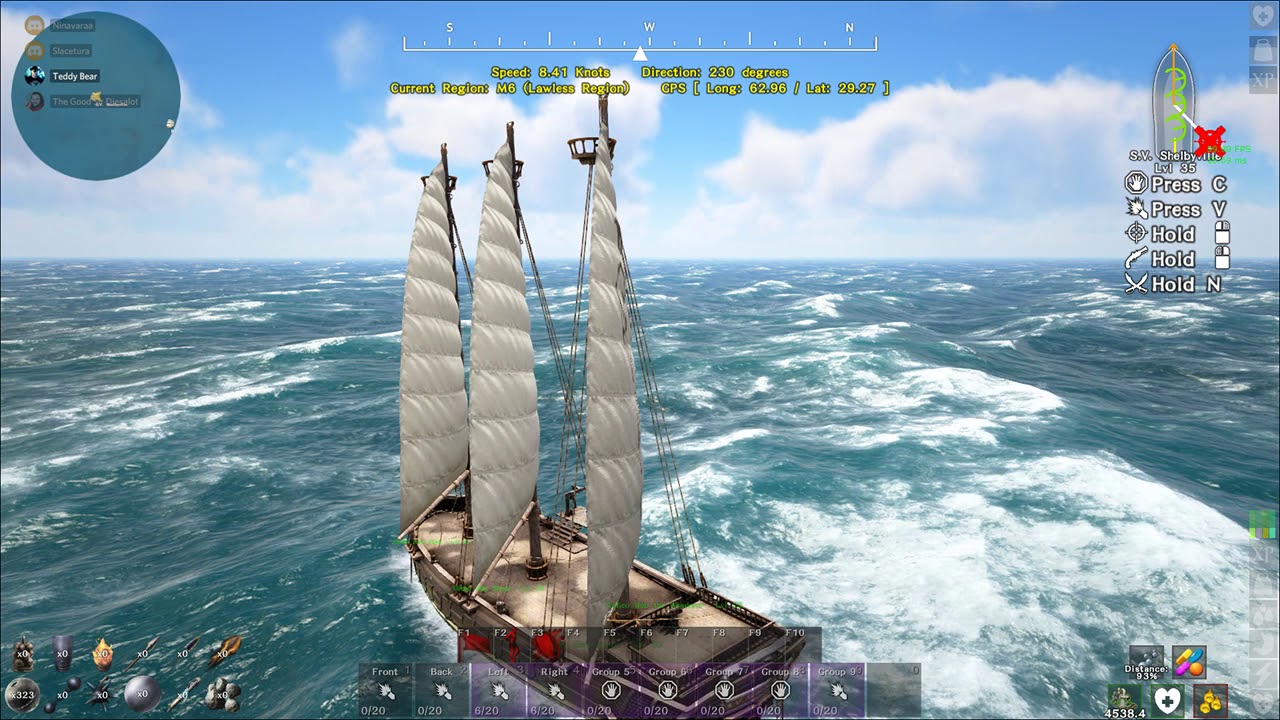 Atlas Gameplay - Brigantine VS. Galleon of the Damned