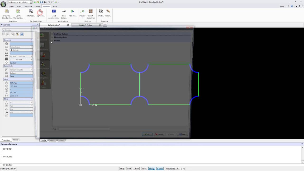 Draftsight - Reverse the zoom wheel direction