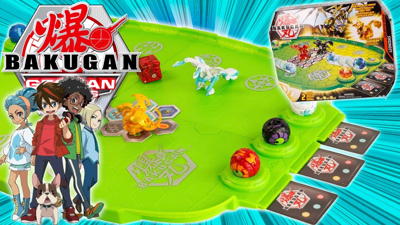 BAKUGAN: La nouvelle arène de combat EVO BATTLE ARENA avec LEONIDAS ! Unboxing et test