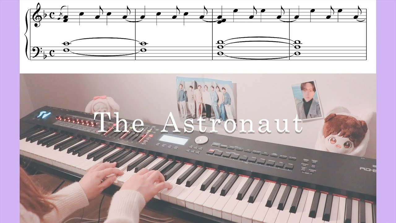 진 (Jin) 'The Astronaut' Piano Cover