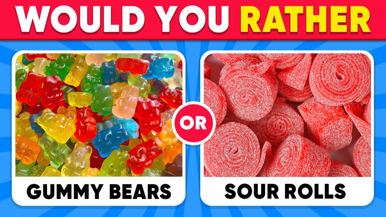 Would You Rather...? Sweets Edition 🍫🍬 Daily Quiz