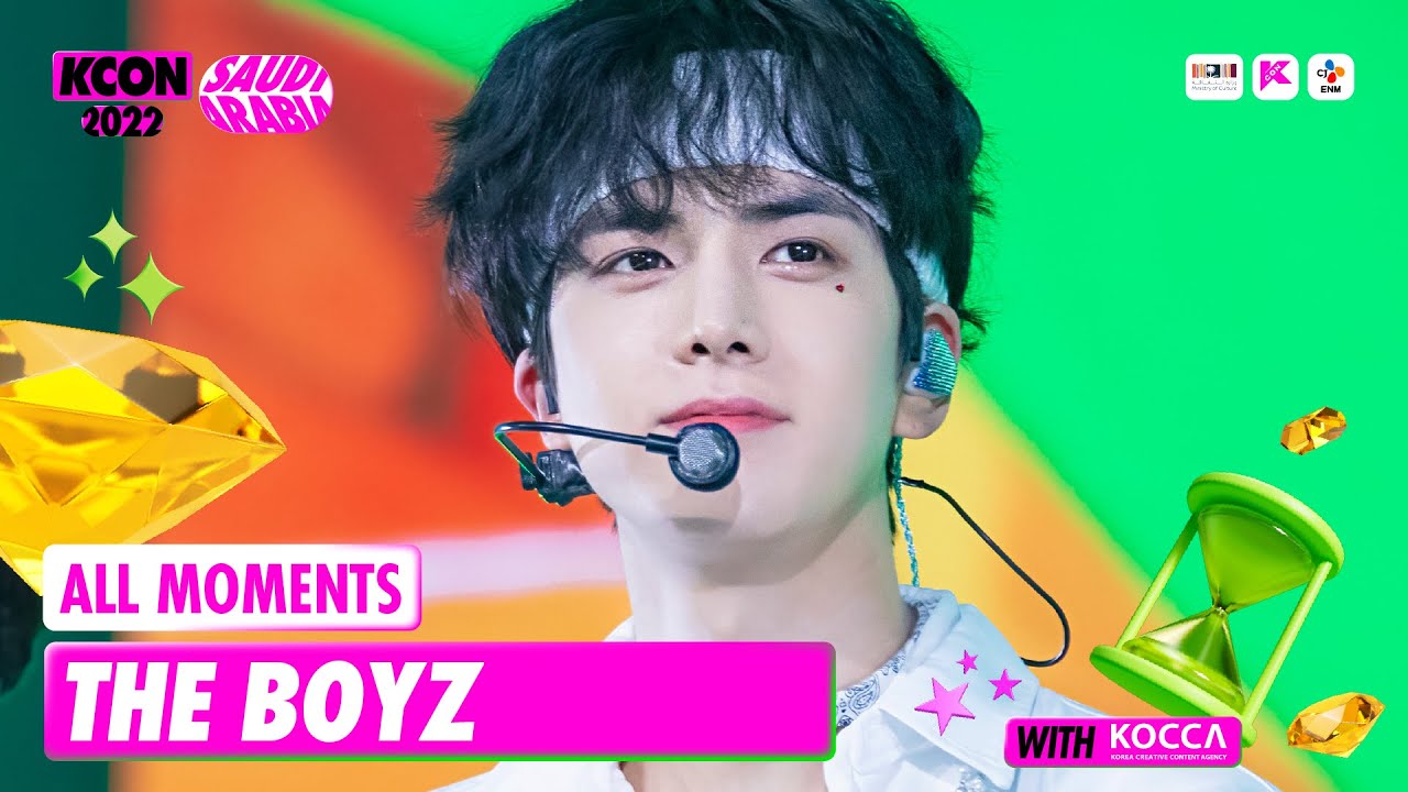 THE BOYZ (더보이즈) ALL MOMENTS 🎁💚 | KCON 2022 SAUDI ARABIA