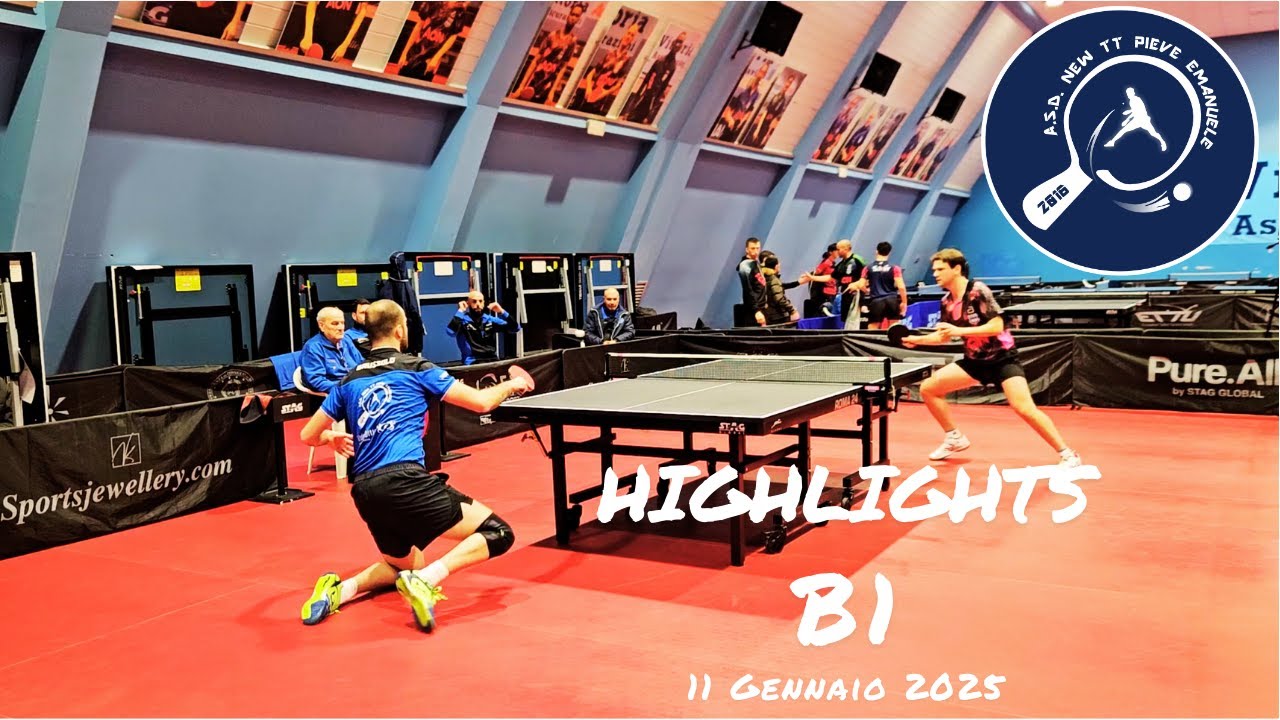 B1 Highlights 24/25 AON - Milano Sport vs ASD New TT Pieve Emanuele - 11/01/25