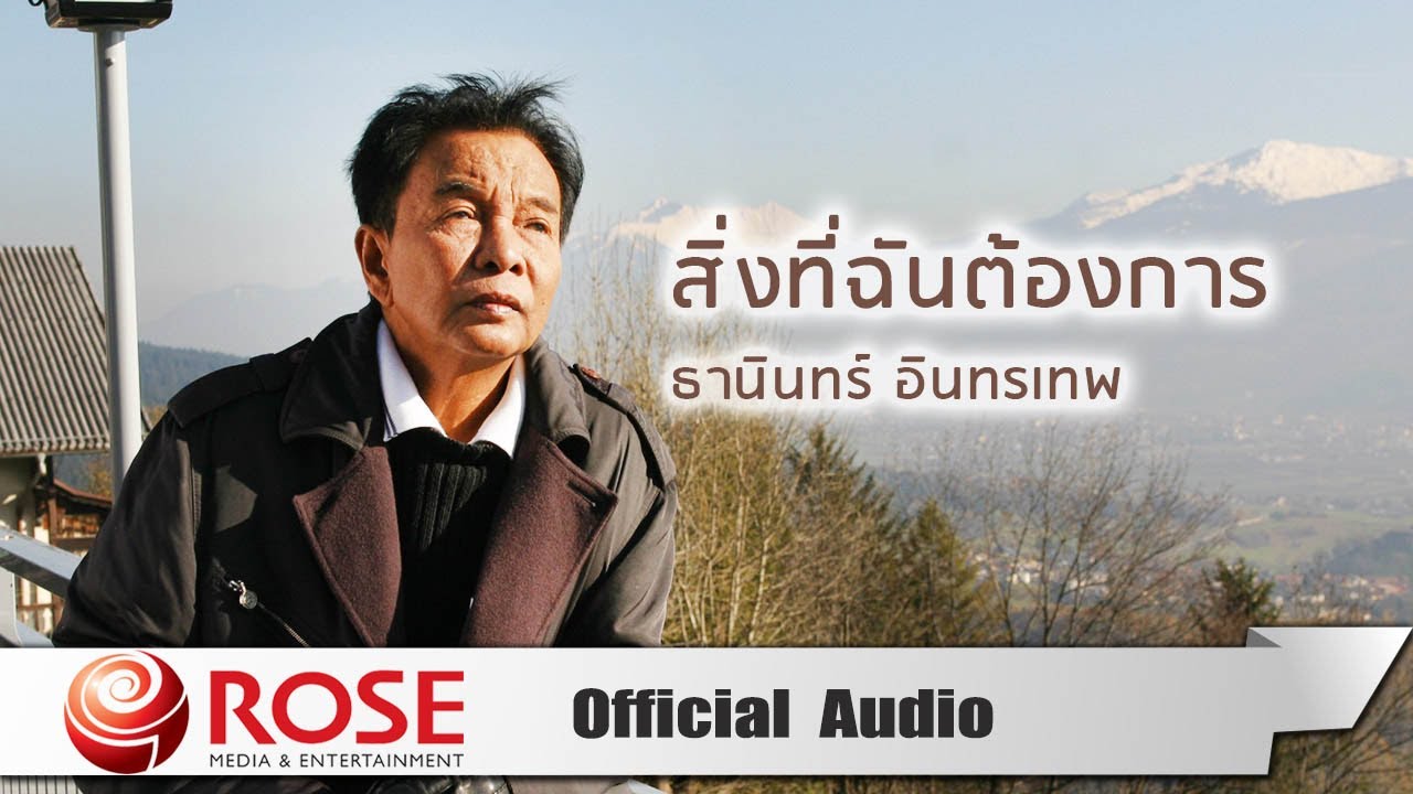 สิ่งที่ฉันต้องการ - ธานินทร์ อินทรเทพ (Official Audio)
