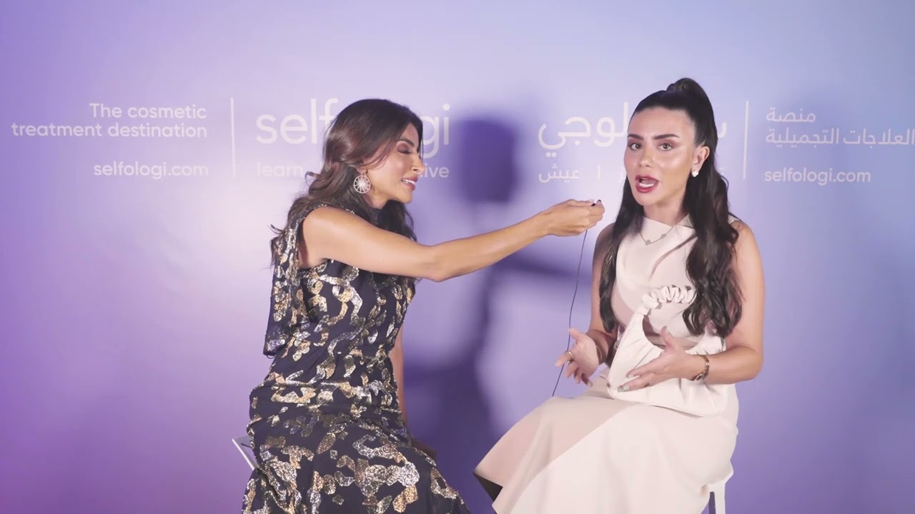 Deema Al Asadi x selfologi Burj Khalifa launch event