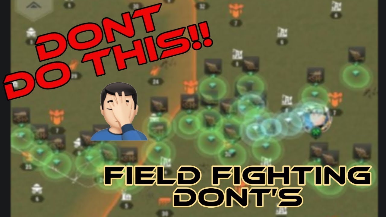 Warpath - Don't Do This - Field Tips