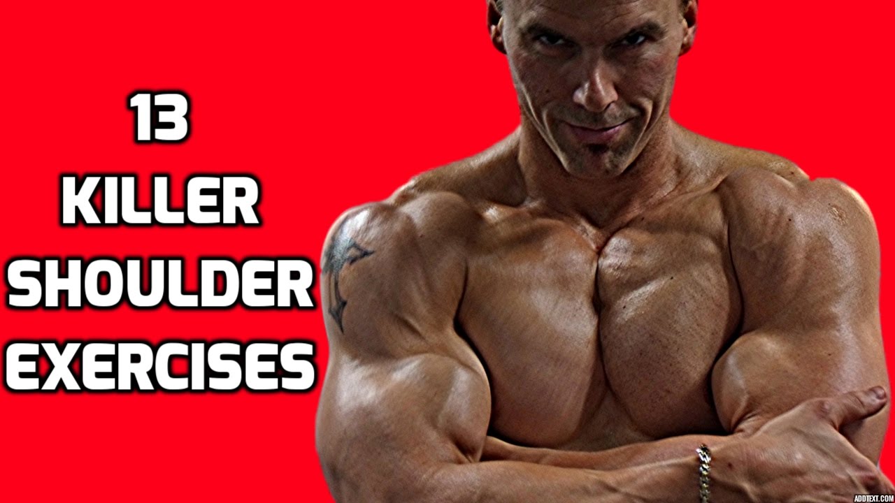 13 Killer Shoulder Exercises for your Shoulder Workouts