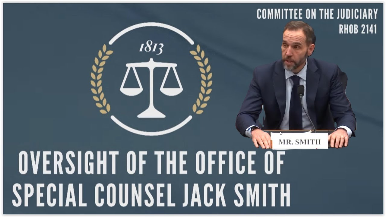 House Judiciary Cmte: Special Counsel Jack Smith - The Hearing 012226
