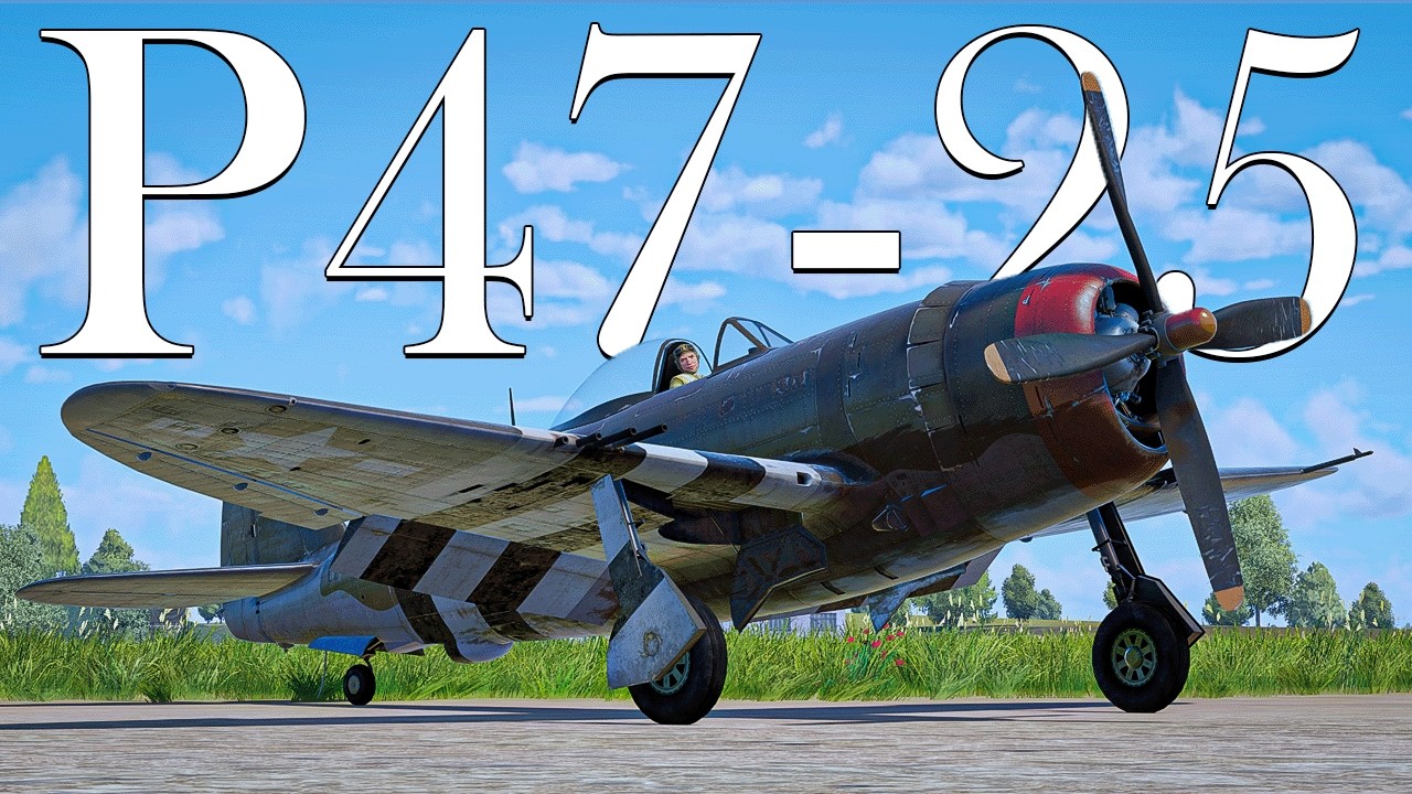 The P-47 is an Absolute BEAST in Sim!