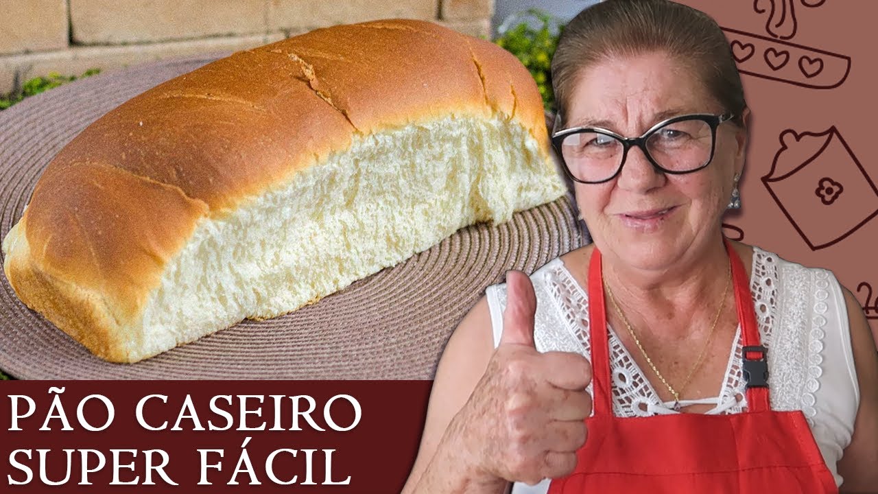 COMO FAZER PÃO CASEIRO FÁCIL E RÁPIDO! | Delícias da Vandinha