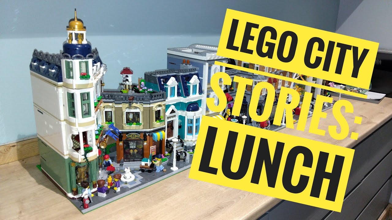 Lego City Stories: Lunch - Stop motion animation