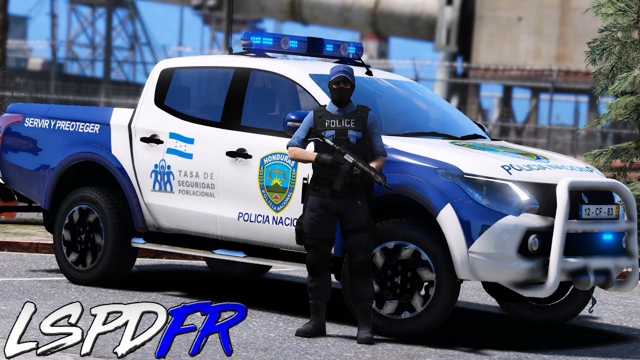 GTA 5 LSPDFR #221 GRAN DIA! POLICIA NACIONAL DE HONDURAS | TheAxelGamer