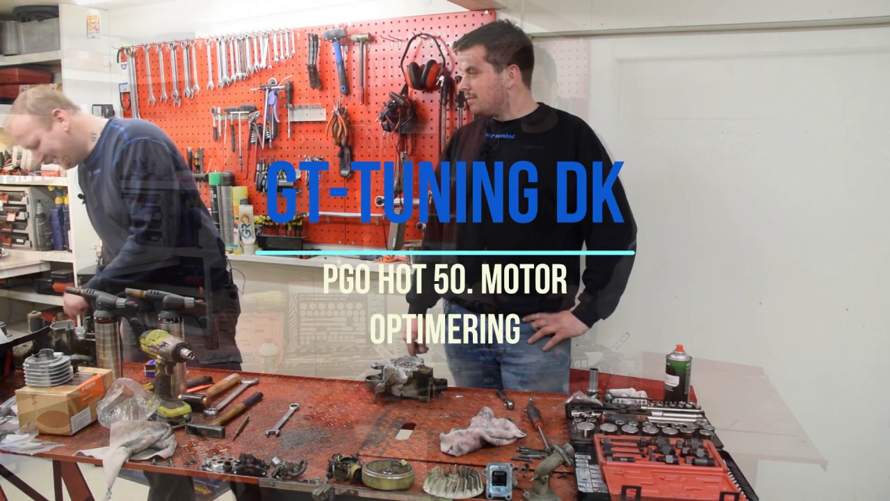 Pgo hot50/Big max athena evo, 70cc ø12m, Guide til montering af cylinderkit (squish)