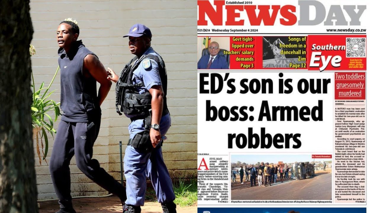 BOTH MUGABE AND MNANGAGWA TRAINED THEIR SONS IN A LIFE OF CRIME AND LAWLESSNESS
