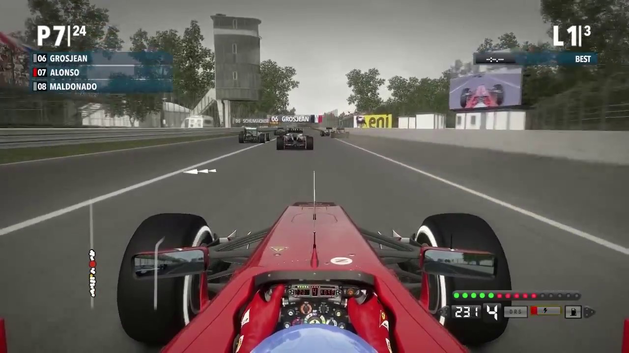 F1 2012 Gameplay - Monza