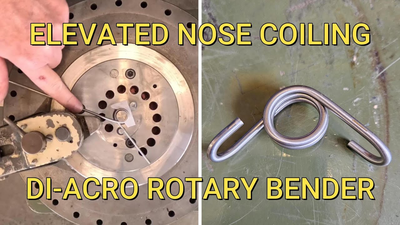 ELEVATED NOSE COILING DI-ACRO BENDER