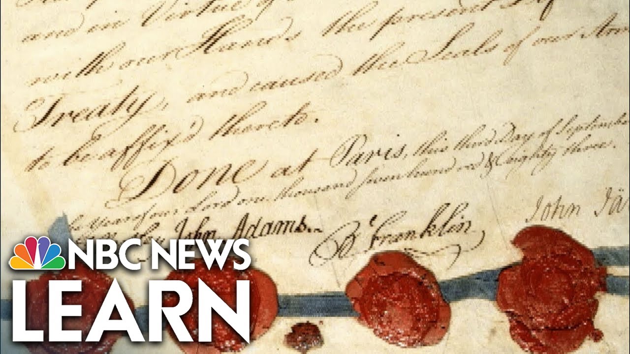 The Treaty of Paris, 1783
