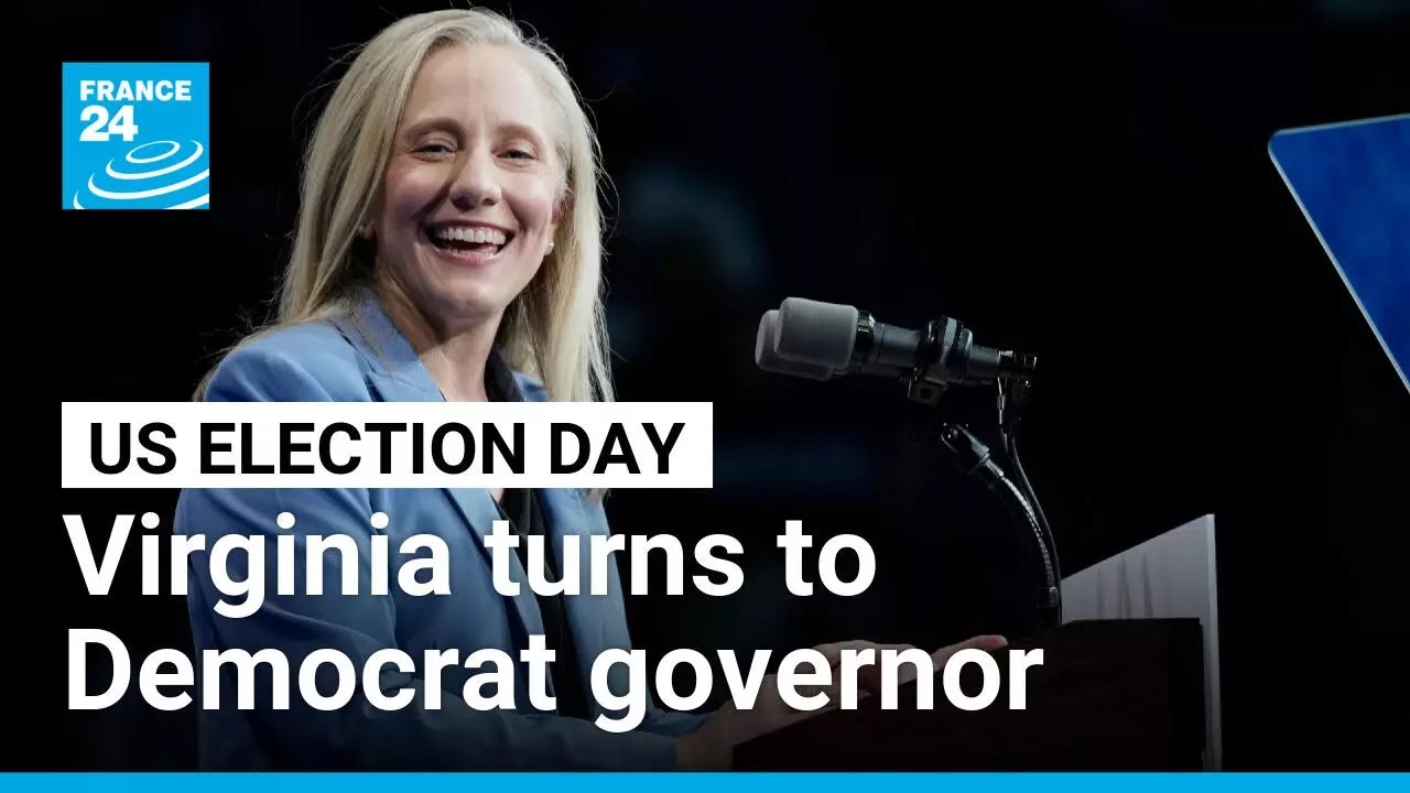 Virginia and New Jersey elect Democratic governors in rebuff for Trump • FRANCE 24 English