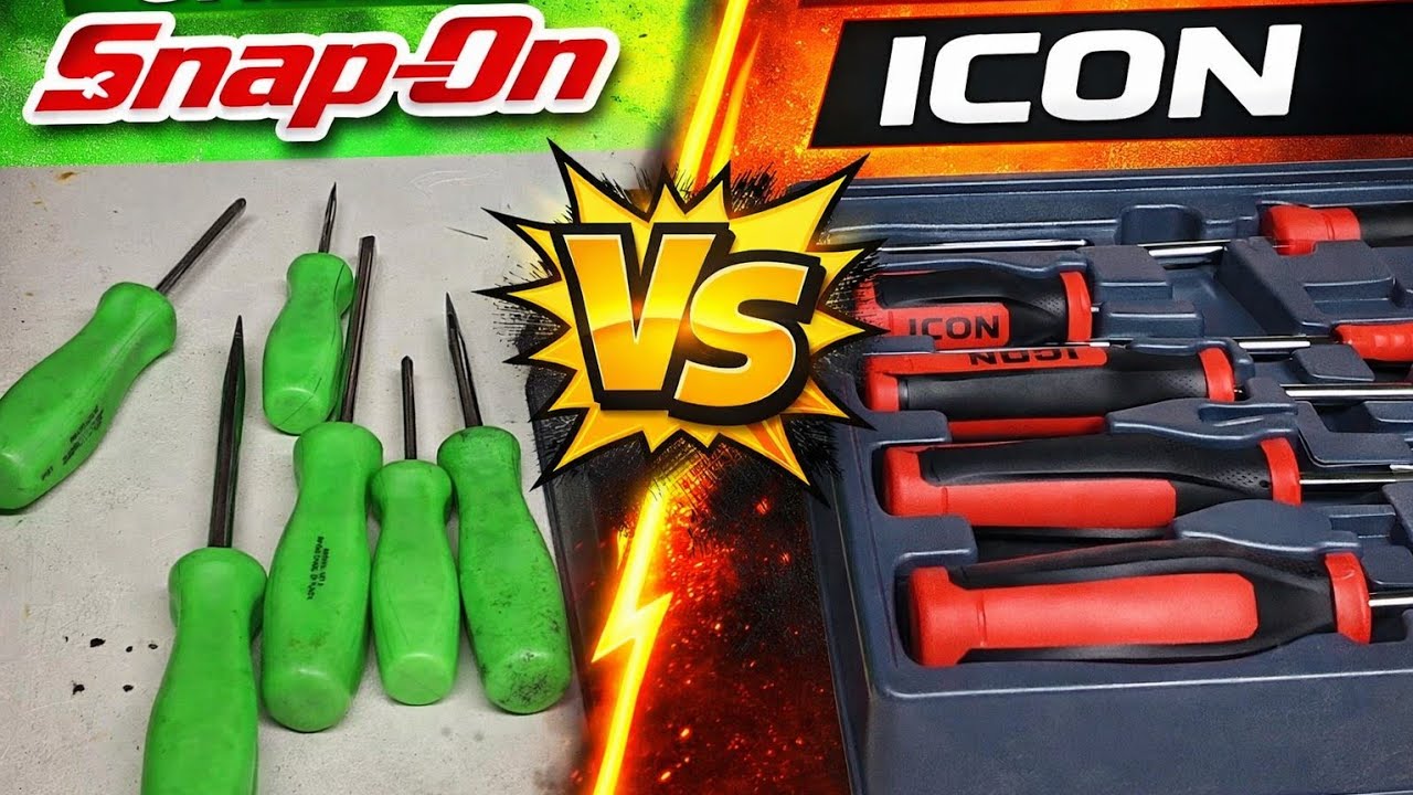 Отвертки Icon и Snap On