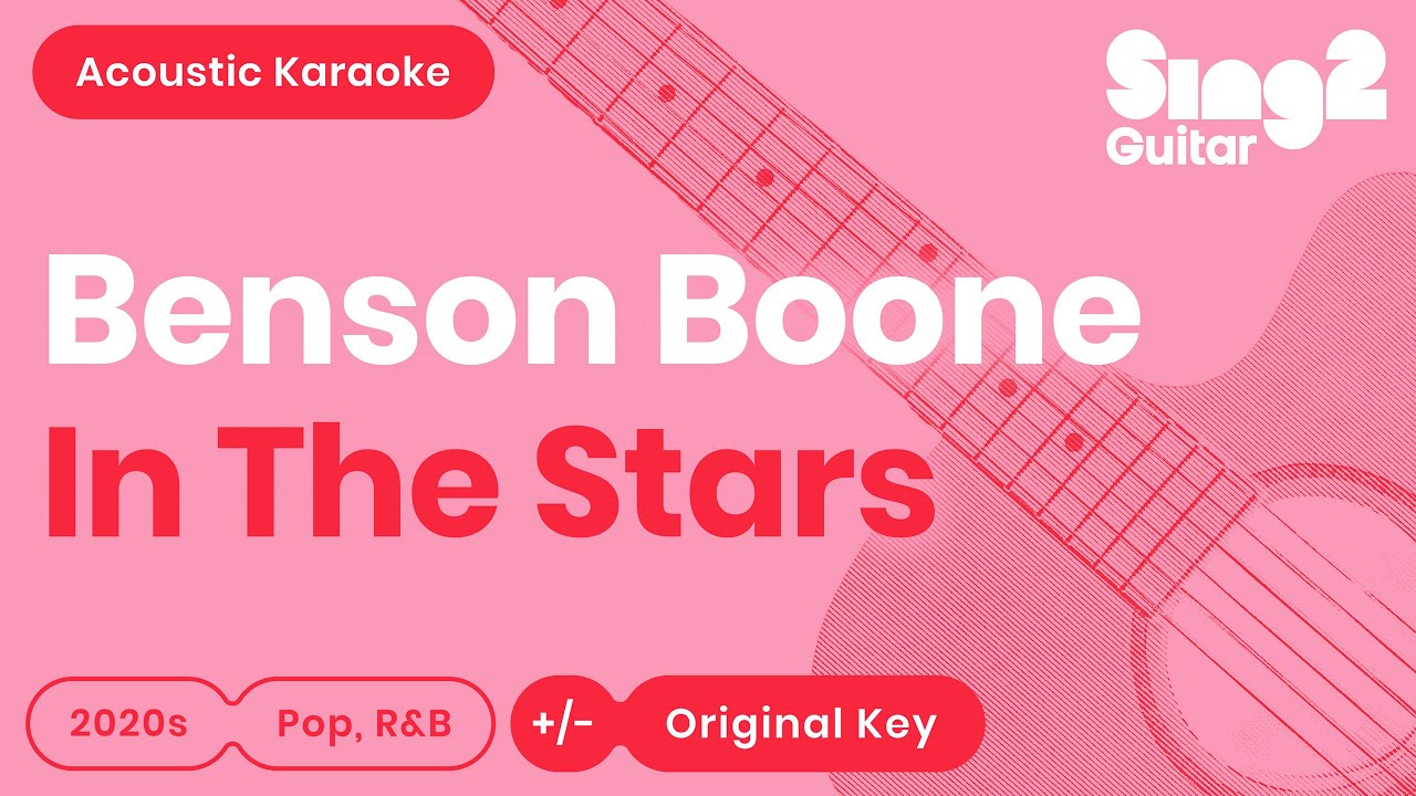 Benson Boone - In The Stars (Acoustic Karaoke)
