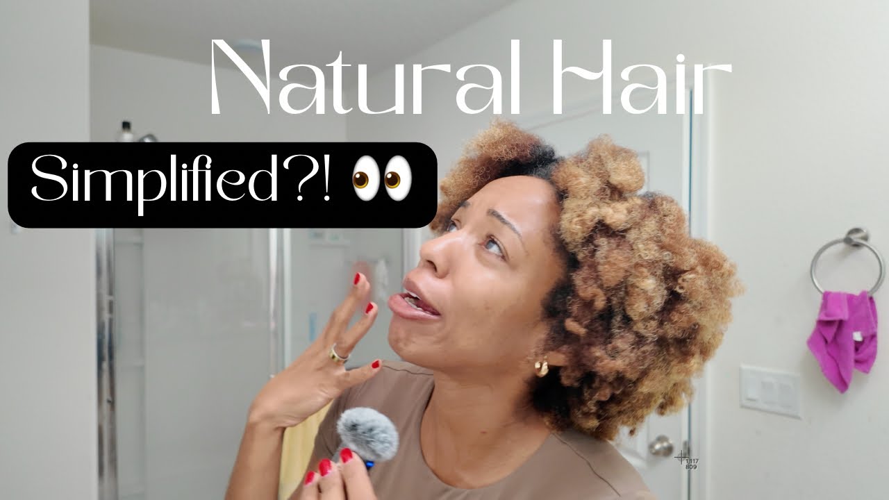 How I Maintain My Thick Natural Hair as a Busy Mom & Nurse