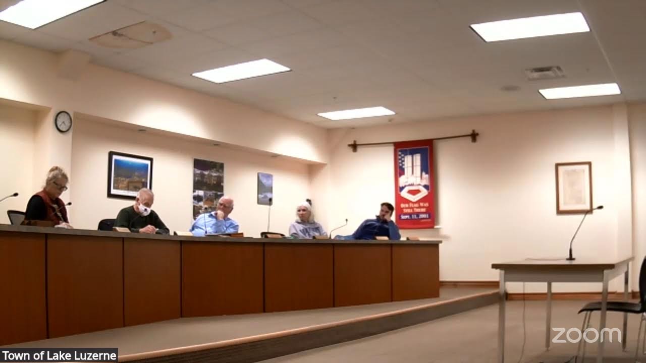 Town of Lake Luzerne Town Board Agenda Meeting - Dec. 29th, 2025