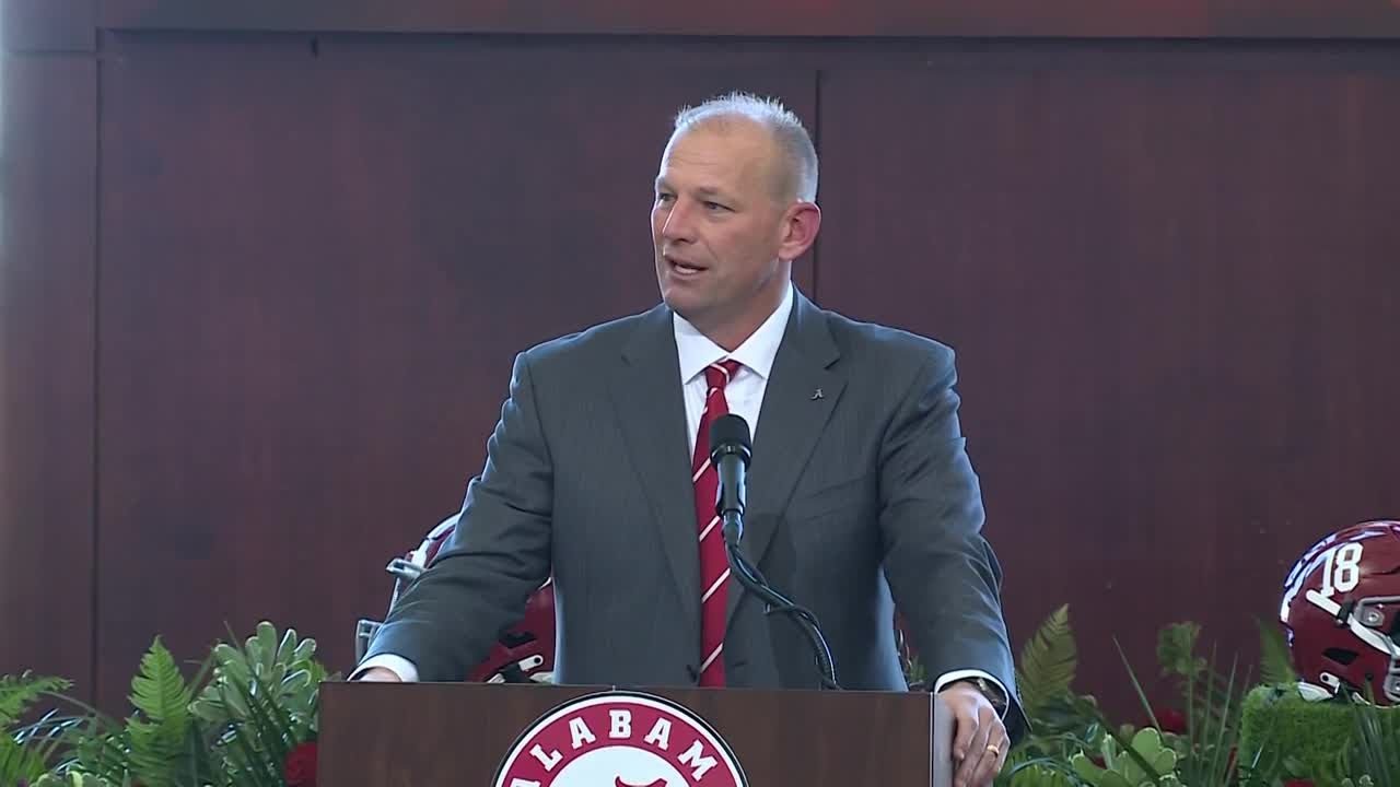 Kalen DeBoer's introductory speech as Alabama head coach