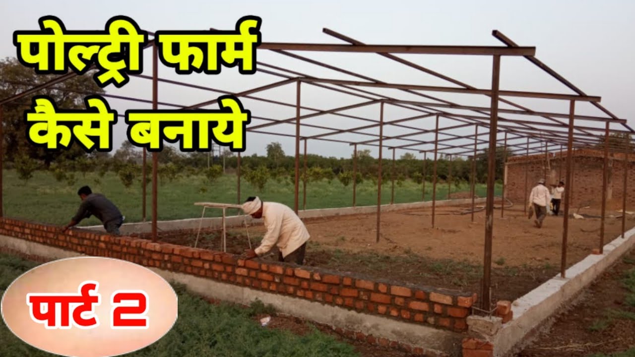 नया पोल्ट्री फार्म कैसे बनाये पार्ट 2 | new poultry form