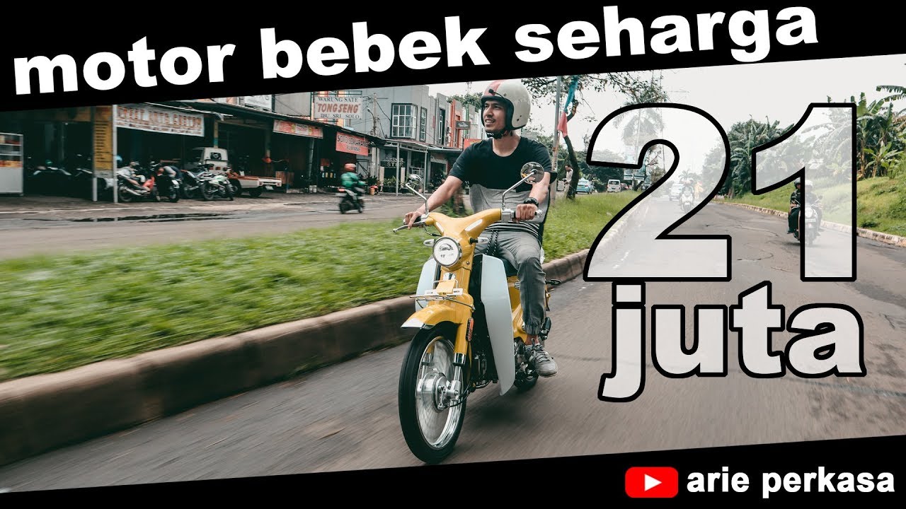 Begini Rasa Motor Bebek Seharga 21 juta