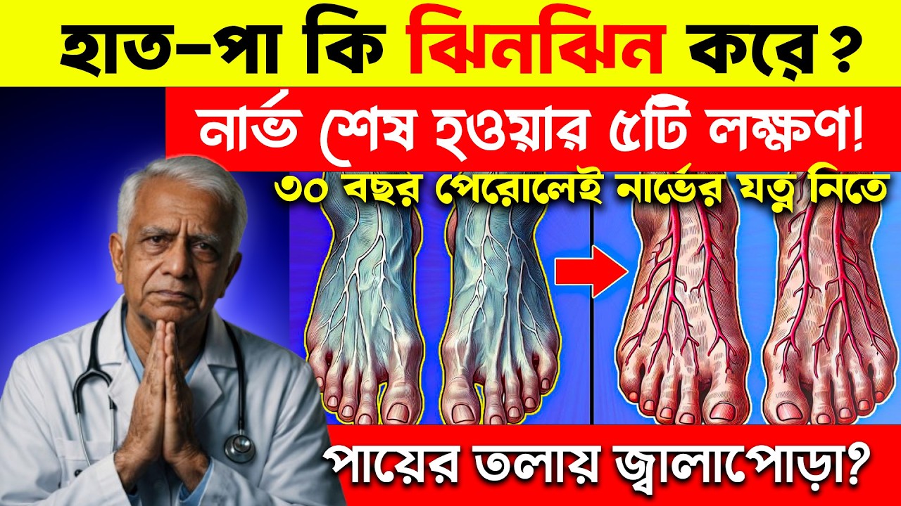 আপনার দুর্বল নার্ভ আপনাকে শেষ করে দিচ্ছে! এই ৫ টি খাবার জীবন বাঁচাবে |  Nerve Problem Solution.