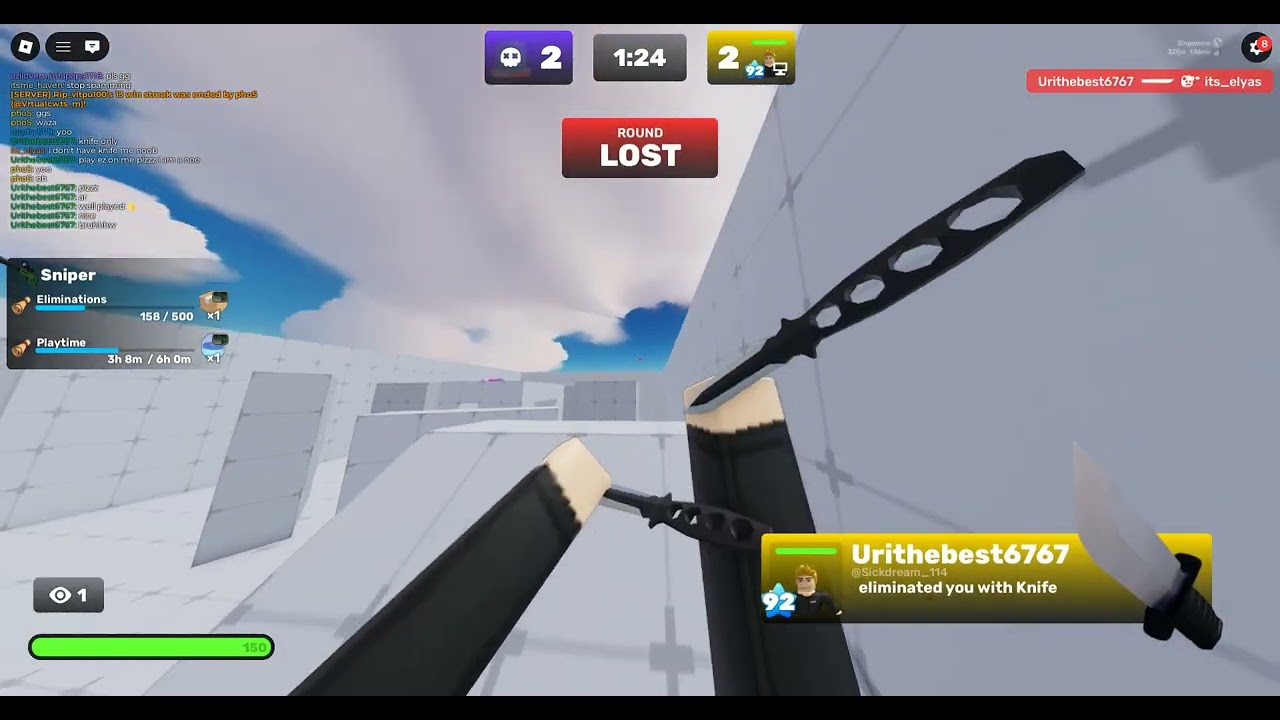 i played rivals and something crazy happened
