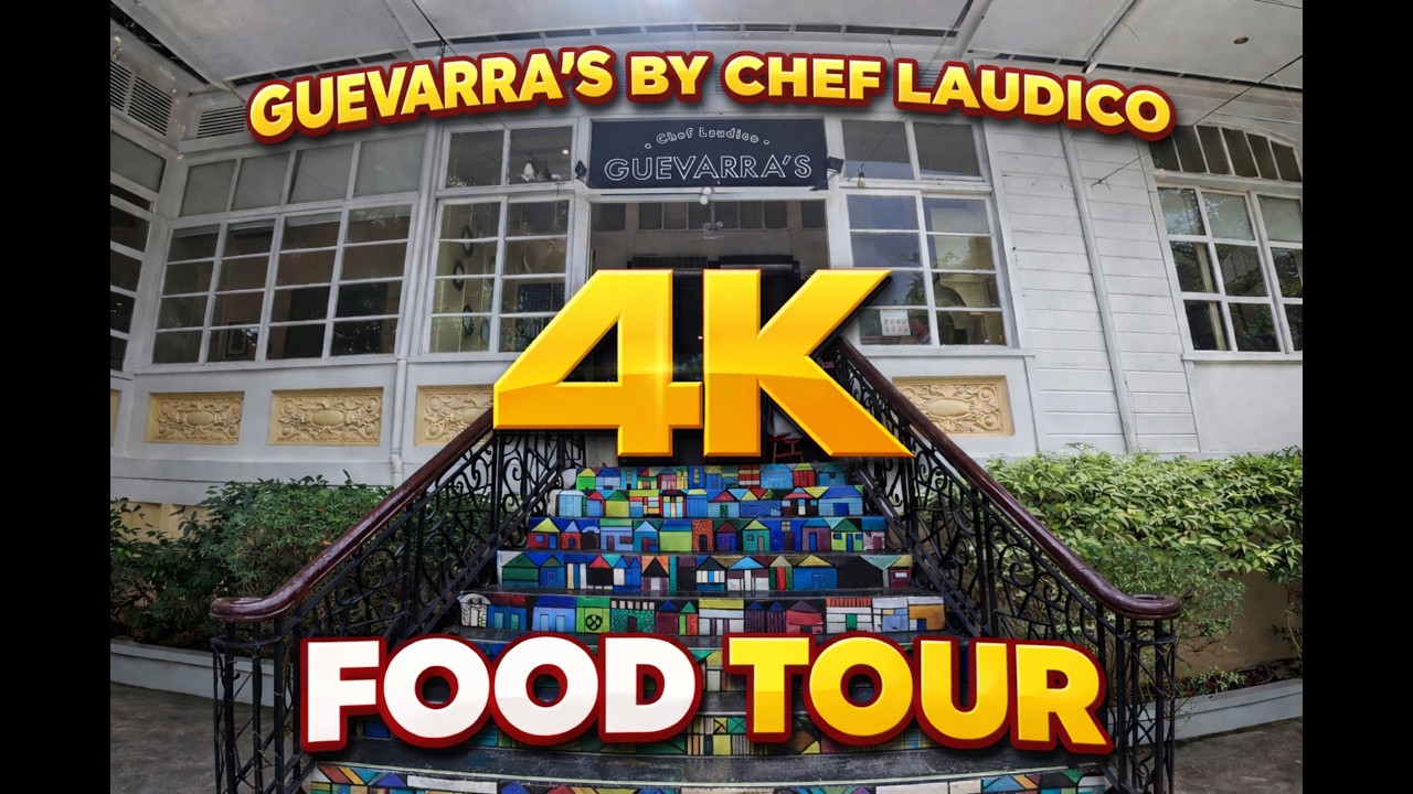 Guevarra's by Chef Laudico | Food Tour 4K
