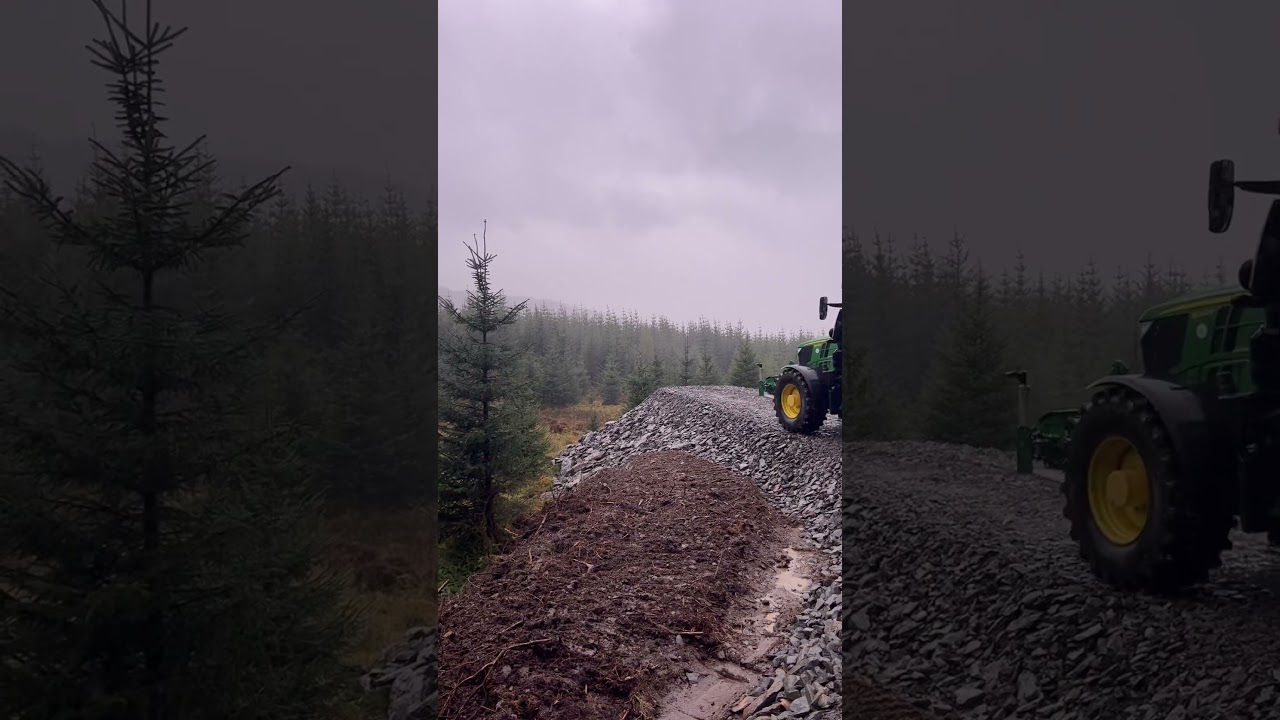 Storm babet! #forestry #excavator #tractor #johndeere #mountain #caterpillar  #civilengineering