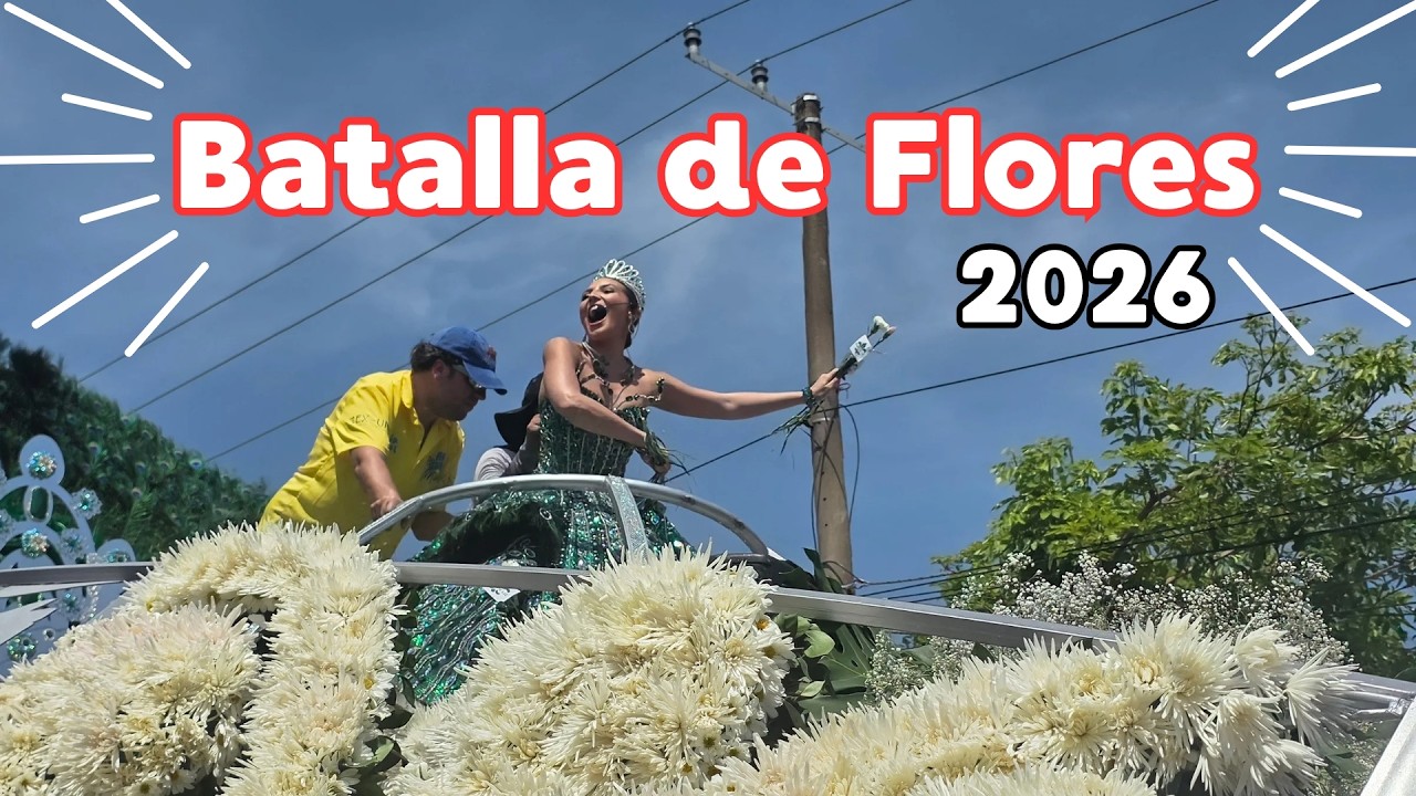 🌸🔥BATALLA DE FLORES 2026: así se vivió el gran día del Carnaval. 👑✨ Carrozas, Reina y tradición...