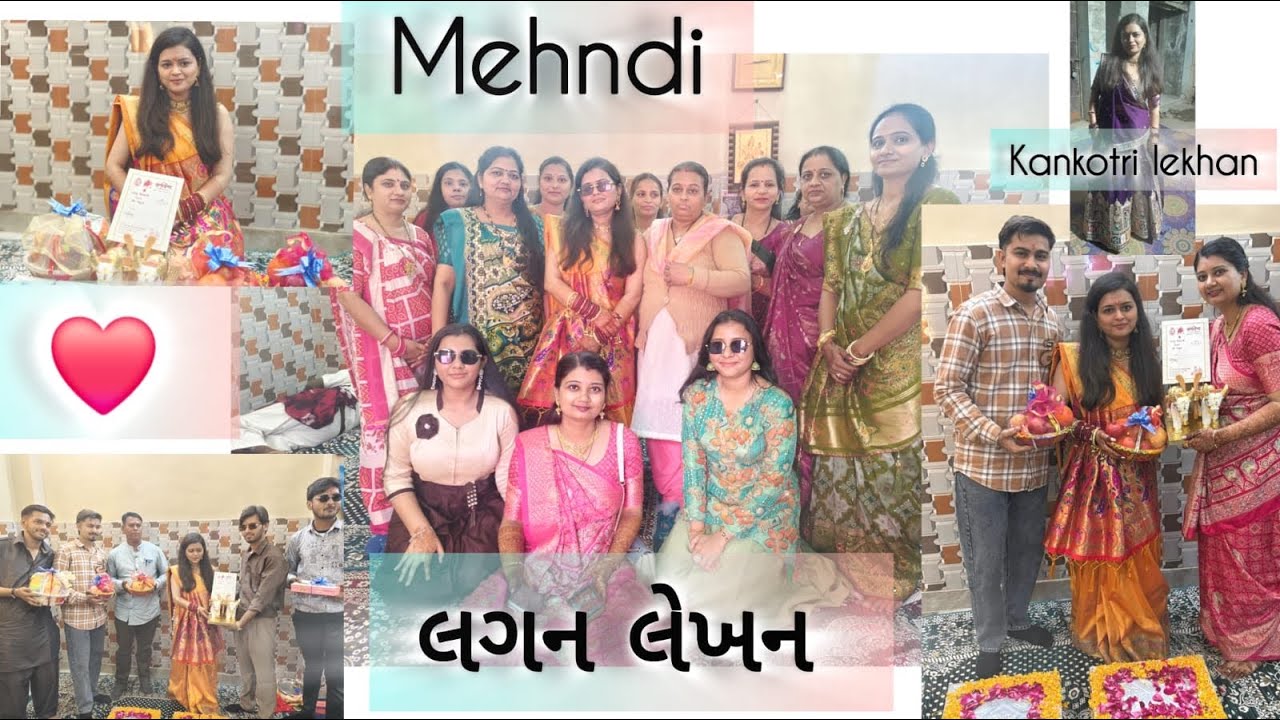 Wedding function starts,(લગન લેખન)🪘♥️✨
