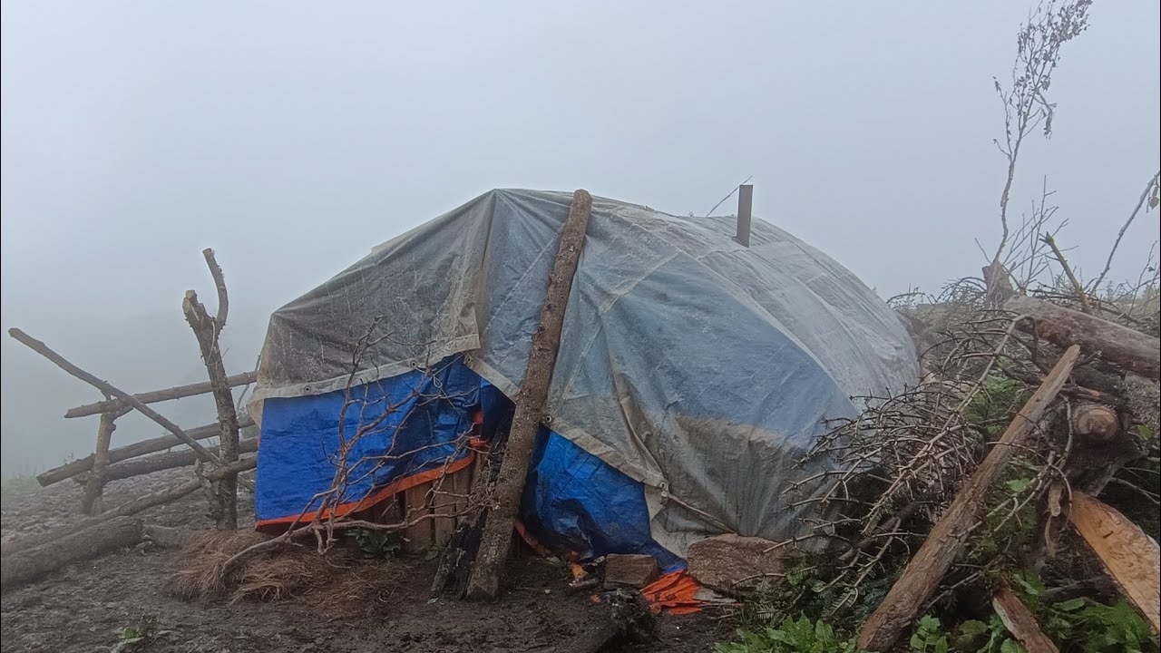 Best Life in The Nepali Mountain Village in Rain । Best Compilation Video  | VillageLifeNepal