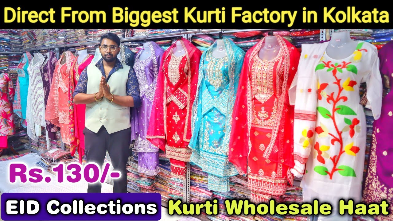 Direct Kurti Manufacturing Factory in Kolkata | Kurti, Two Piece, Three Piece Set | EID Collection