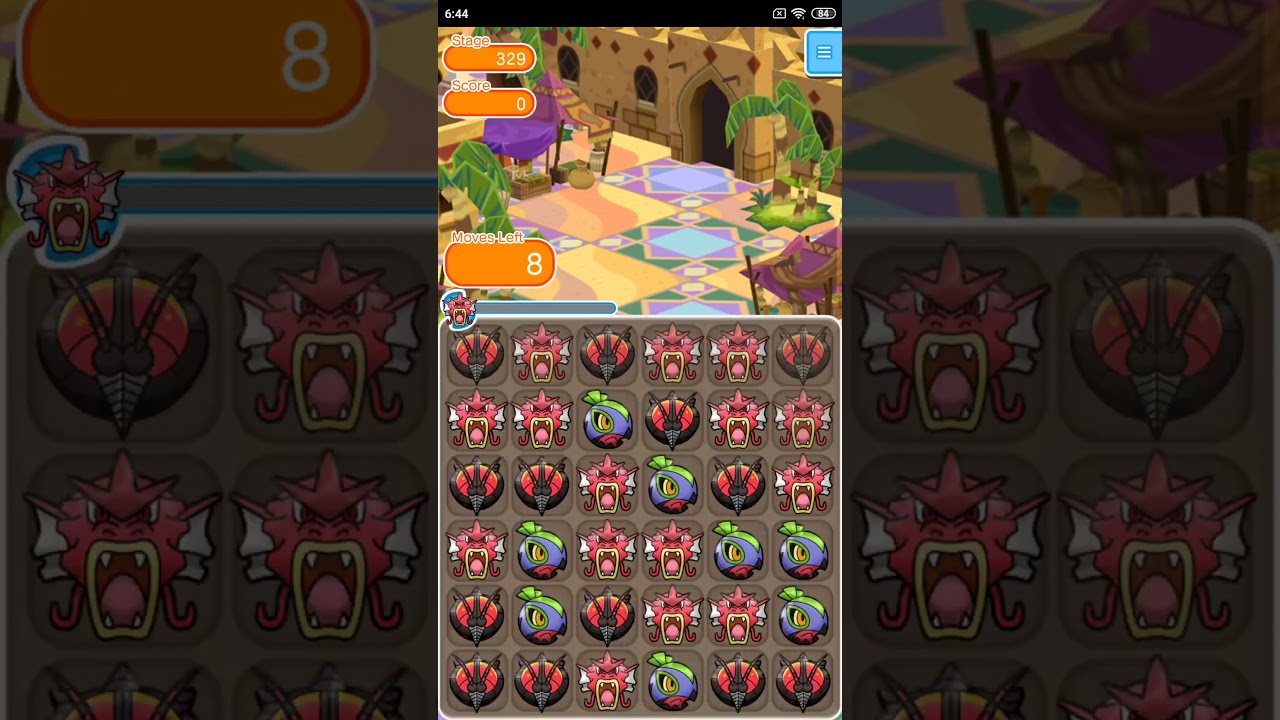 Pokémon Shuffle Mobile Main Stage 329 - Teddiursa