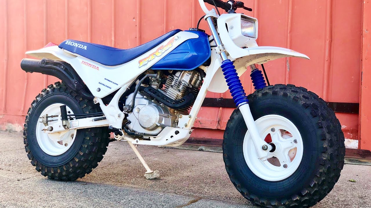 😲 Honda TR200 Fatcat - МотоВездеход Выпускавшийся Всего 2 года ✌!