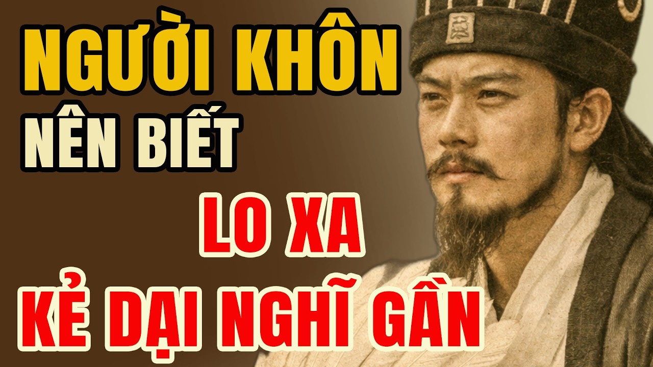 Gia Cát Lượng Dạy Người Trí Lo Xa, Kẻ Dại Thấy Gần | Lời Dạy Cổ Nhân