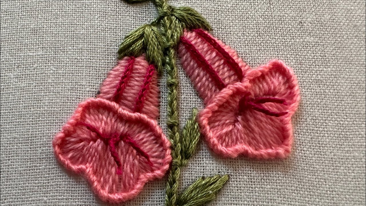 Unique hand embroidery design | hand embroidery design | hand embroidery for beginners 